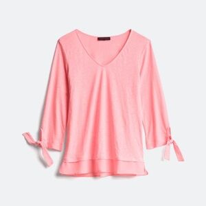 NWOT Sanctuary Sylvie Tie Sleeve Tee